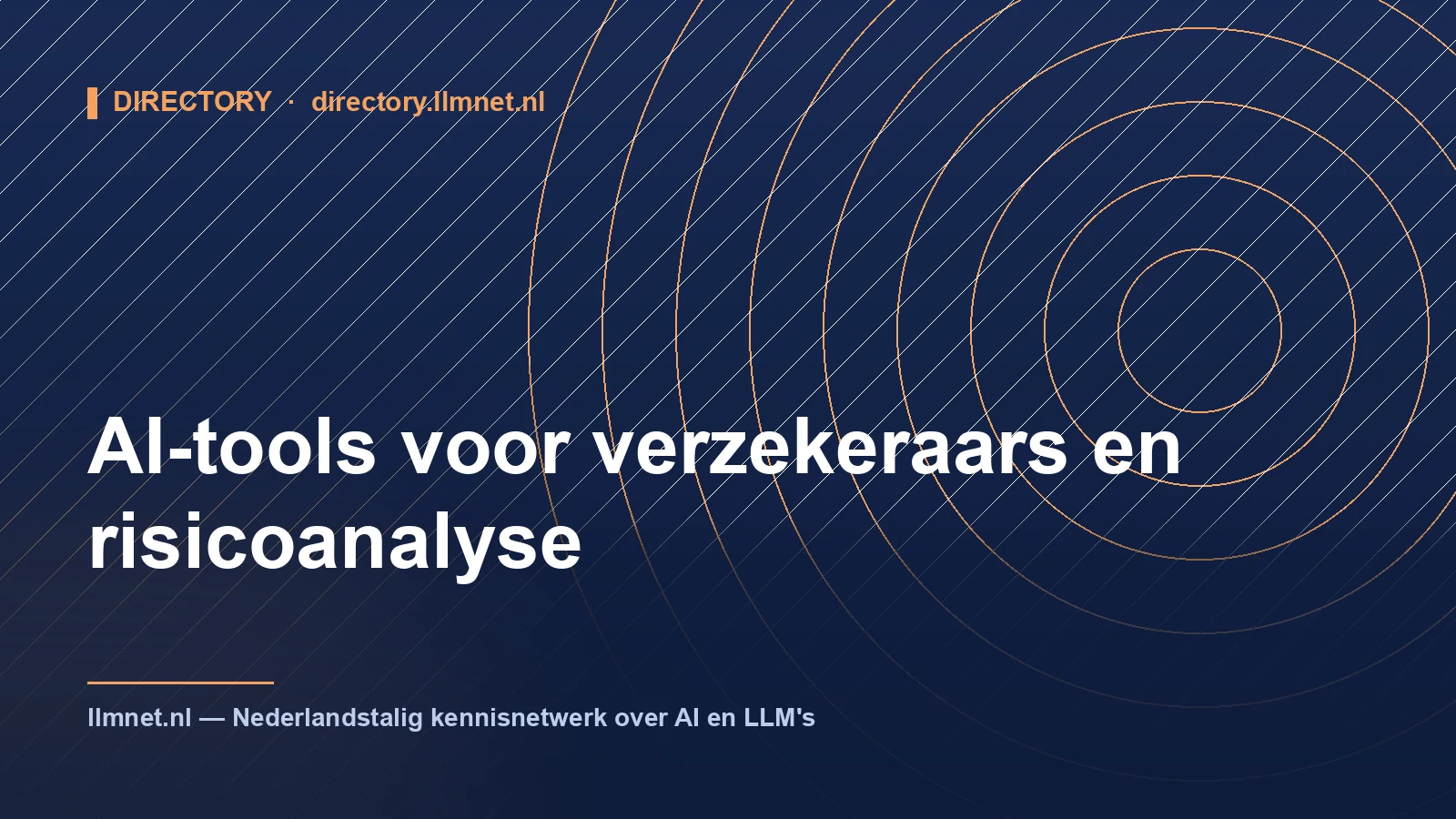 AI-tools voor verzekeraars en risicoanalyse
