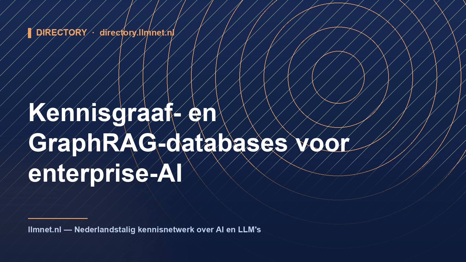 Kennisgraaf- en GraphRAG-databases voor enterprise-AI