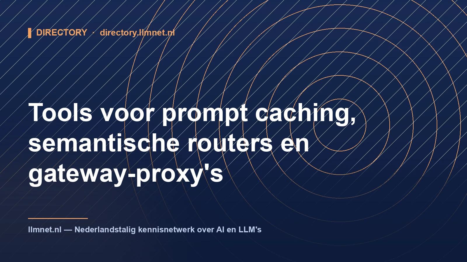 Illustratie: Prompt Caching, Routers en AI-Gateways Vergeleken